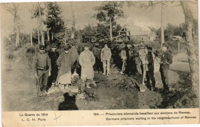 CPA AK The 1904 War - German Prisoners Working in Approx. (226903)