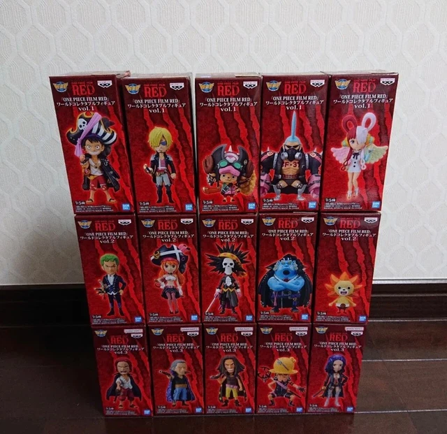 ONE PIECE FILM RED World Collectible Figure Vol.2.3 One Piece Set of 2