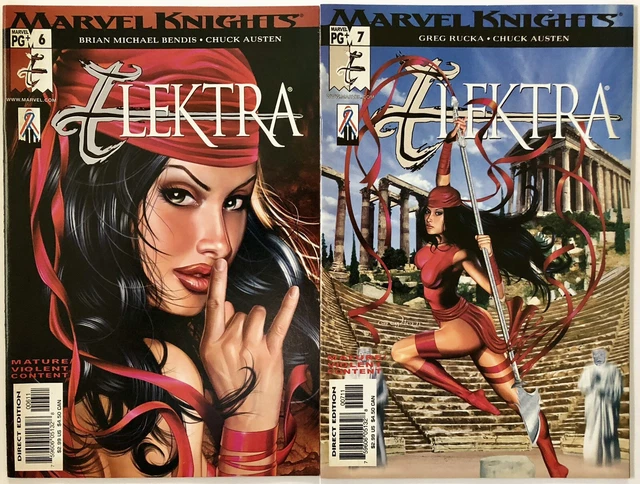 Elektra (2002 2nd Series Marvel) #6 and #7 VF/NM