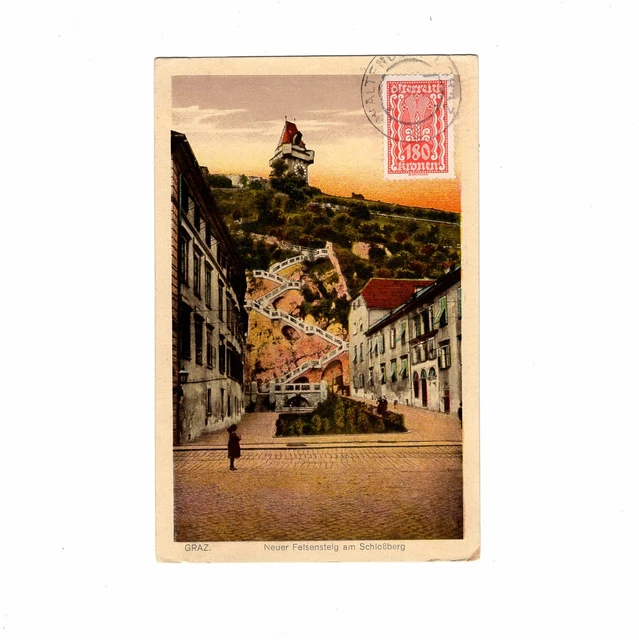 AK Ansichtskarte Graz / Neuer Felsensteig am Schlossberg