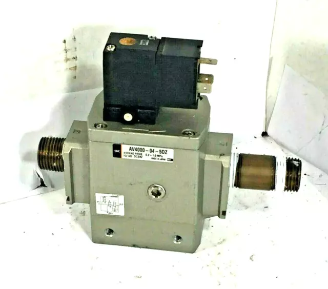 1 Used Smc Av4000-04-5Dz Soft Start-Up Valve ***Make Offer***