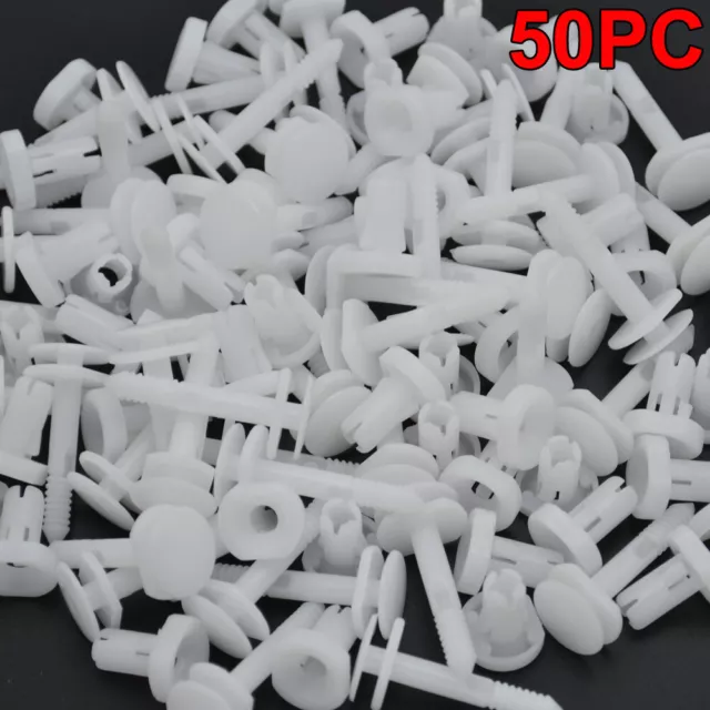 50 Pcs Retainer Clip Door Trim Panel Push Type for GM Truck Chevrolet