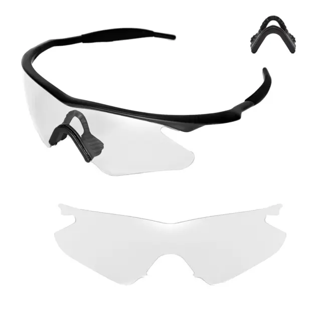 Nuevo Walleva Claro Lentes de Repuesto Para Oakley M Marco Calentador Gafas Sol