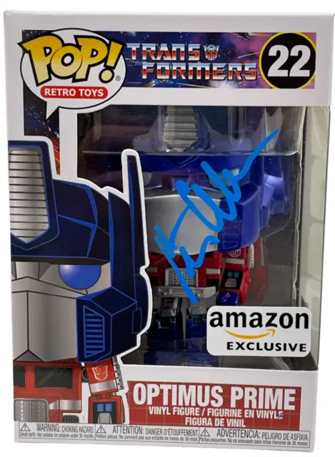 Peter Cullen Signed Funko Transformers Optimus Prime Autograph Beckett