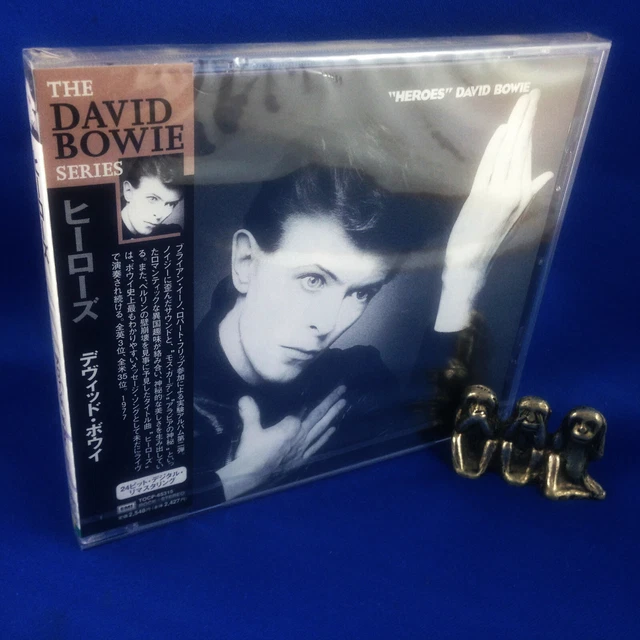 DAVID BOWIE: HEROES (ULTRA RARE 1999 JAPANESE 24bit Remaster CD TOCP ...