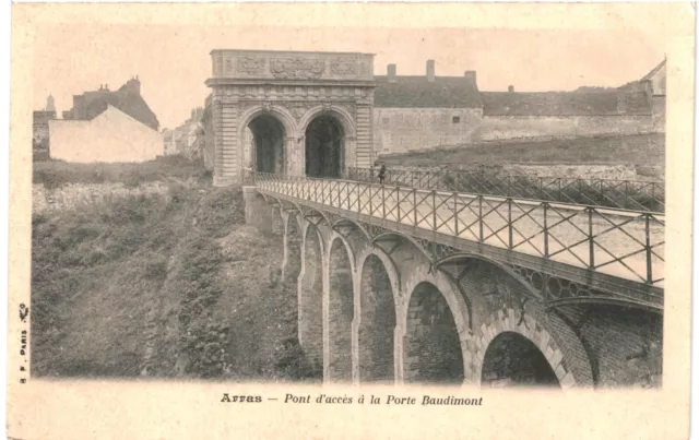 CPA Carte Postale France Arras Pont d'acces à la Porte Beaudimont VM70979ok