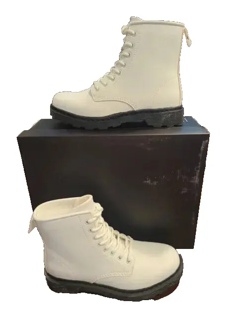 INC MEN'S BRODY Lace-up Boots White Sz 10 M $90.00 - PicClick
