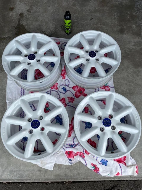 JDM Wheels MINILITE MC-40 White PCD100 6J +47 15-inch 4 holes Set of 4