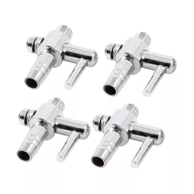 Aquarium Fishing Tank Control Aquaculture Manifold  Air Valve Lever 1/5" 4pcs