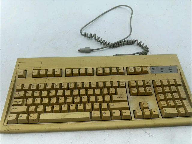 VINTAGE KEY TRONIC Mechanical Clicky Keyboard - E03601QUS201-C UNTESTED ...