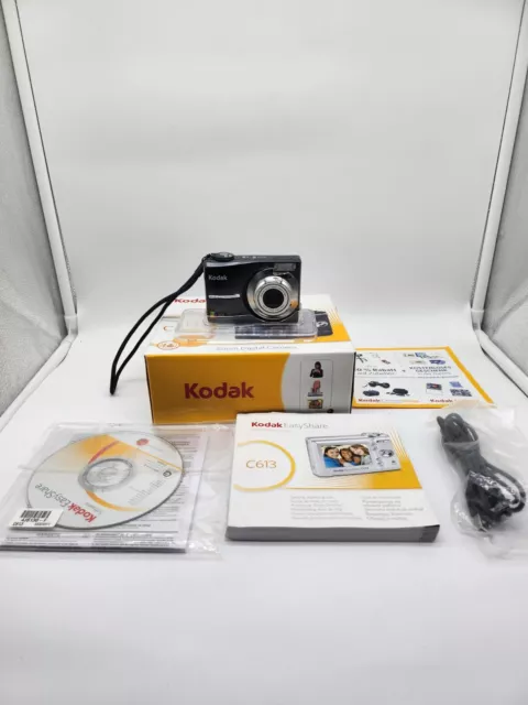 Kodak EasyShare C613 Digitalkamera -Komplett- Mit OVP - inkl. Zubehörpaket