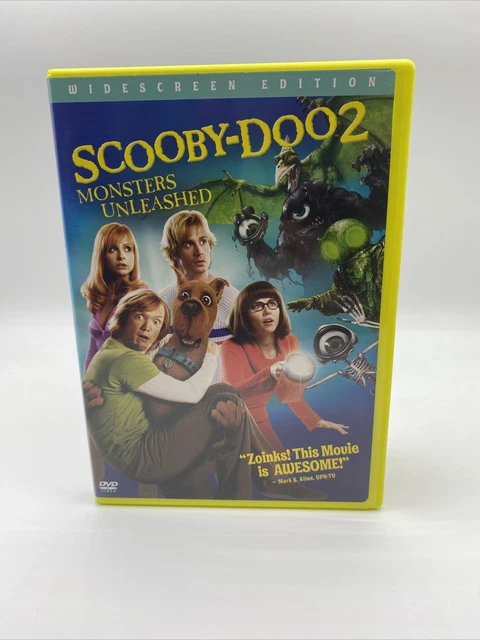 SCOOBY-DOO 2 MONSTERS Unleashed movie DVD Widescreen Very Good ...