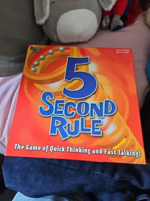 University Games 5 Second Rule Board Game - BOX-04475