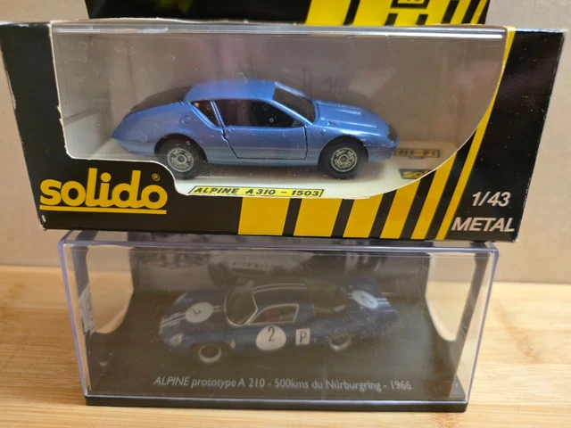 Miniature Spark Alpine A210 #44 - 11e 24h Le Mans 1966 - 1/43