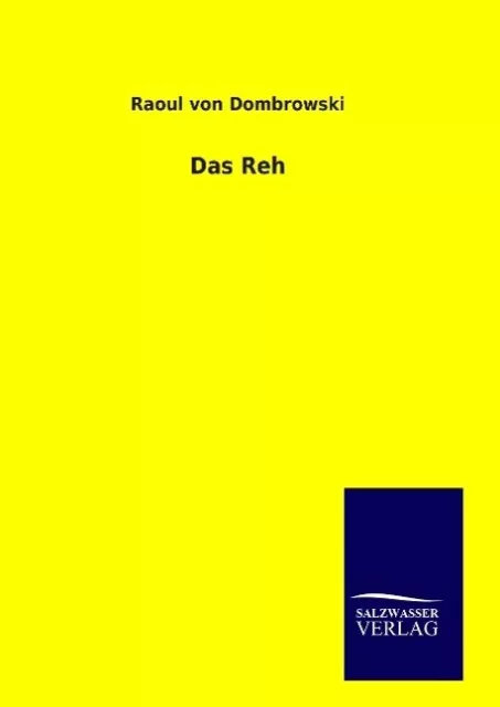 Das Reh | Buch | 9783846094099