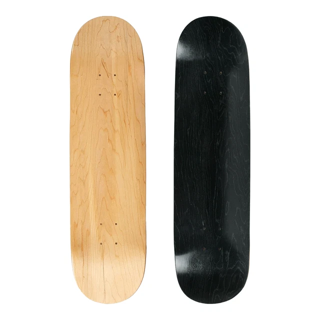 2 BLANK SKATEBOARD Decks 8.0 Natural and Stain Black 39.95 PicClick