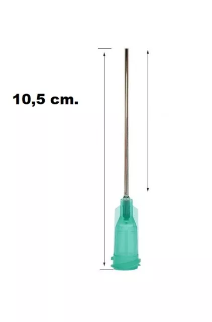Spritzen Kanülen  extra dicke 1,6 mm. lange stumpfe Nadel 10,5 cm / 10 St / 3