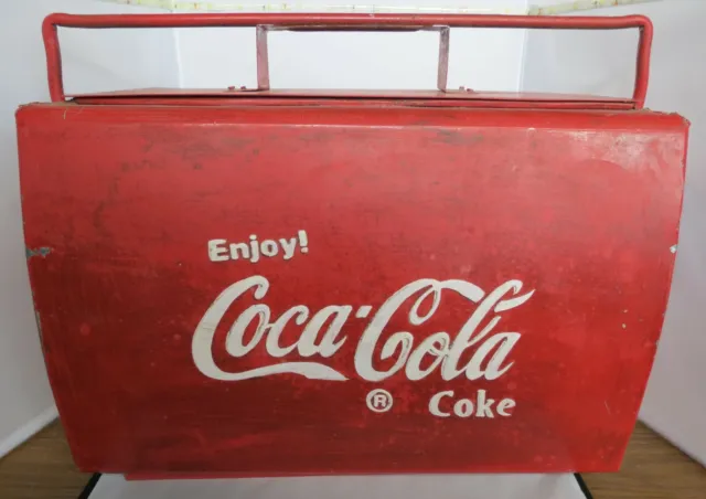 Ghiacciaia Portatile Coca Cola Anni 50