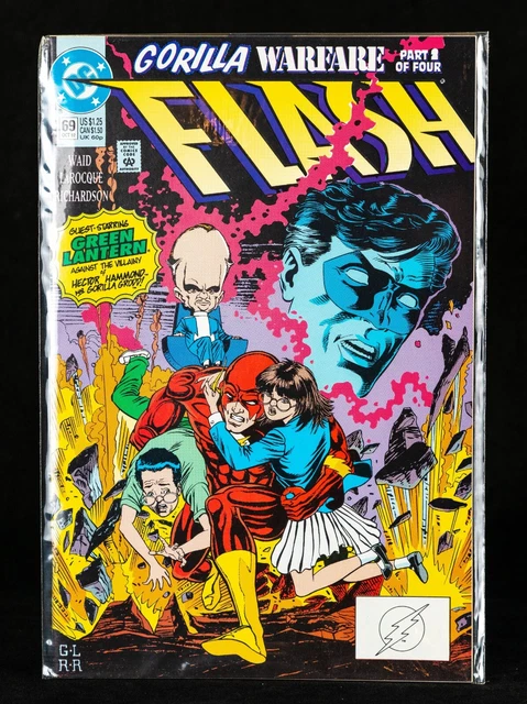 FLASH #69 (2ND SERIES) DC COMICS 1992 VF - Part 2 of 4 - Green Lantern