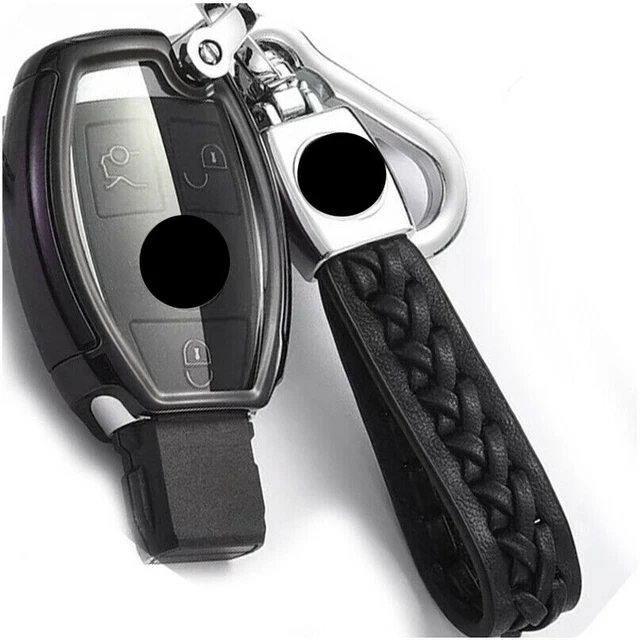 TPU Car Key Case Cover Leather Chain For Mercedes Benz GLK GLA B/C/S/E-Class