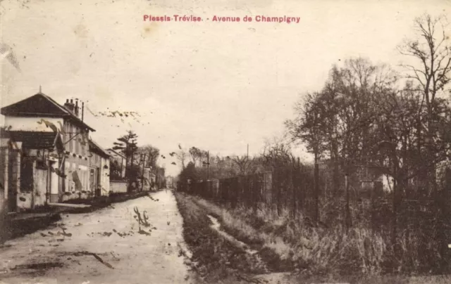Plessis Treviso-Avenue de Champigny CPA Saintry - L'Arcadie (180343)