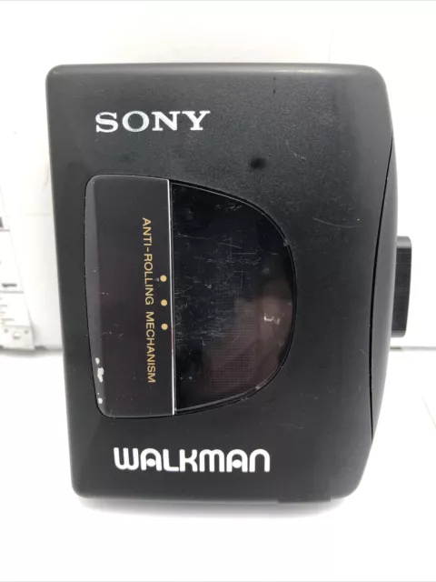 Vintage Sony Walkman WM-EX10 Cassette Tape Player *Tested Works* New Batteries