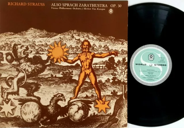 Richard Strauss=Also Sprach Zarathustra Op. 30 Vienna Philharmonic Orch-Karajan