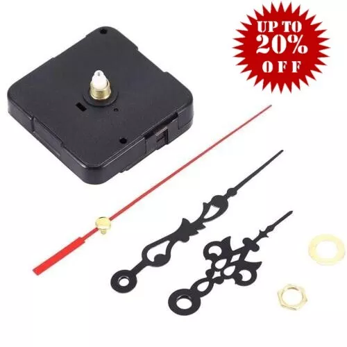 Quartz Wall Clock Movement Mechanism Motor Clock Part Replacement W/Hands Kit^