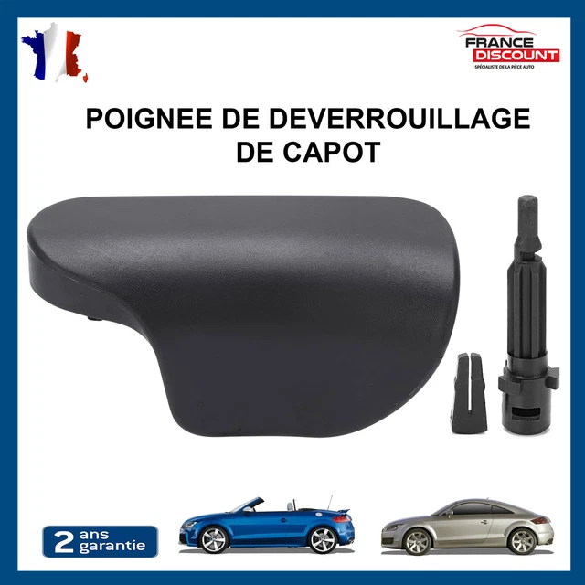 Poignée Intérieure Ouverture Capot Moteur BMW - Compatible Série 1, 3, 6, X1 - 51237058117
