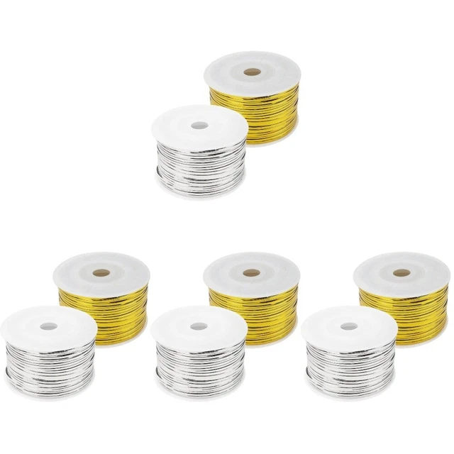 Corbatas de embalaje metálicas reutilizables de 2 rollos