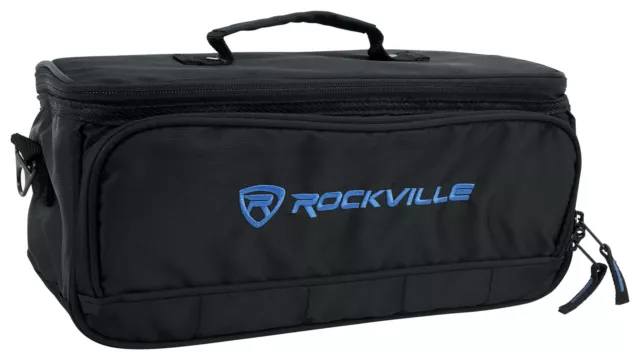 Rockville MB147 DJ Gig Bag Case w/ 13" Laptop Pocket Fits Behringer SD8