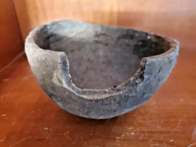 Pre-historic Anasazi Plainware Pottery Bowl