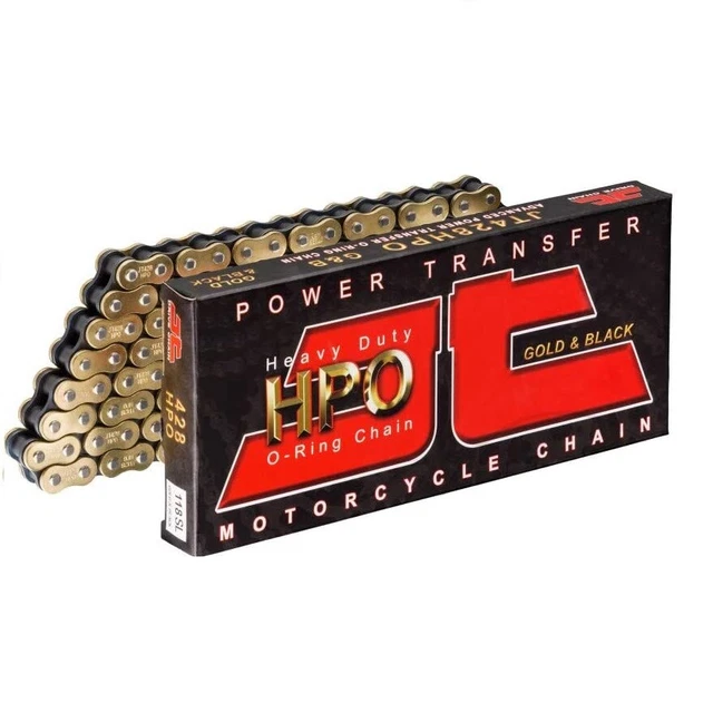 Catena Trasmissione JT Sprockets Passo 428, 118 Maglie Aperta con Clip Chiusura