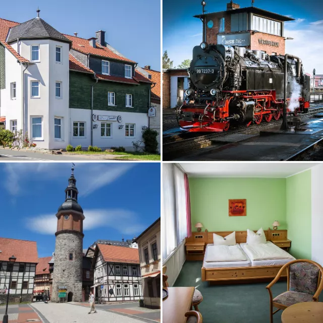 3-6 Tage Wandern & Relaxen im Harz Hotel Landgasthaus Zander Blankenburg Urlaub