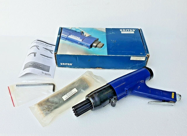 UNITOR NS-PRO28 Pneumatic Needle Scaler Chipper, JET CHISEL # NEW