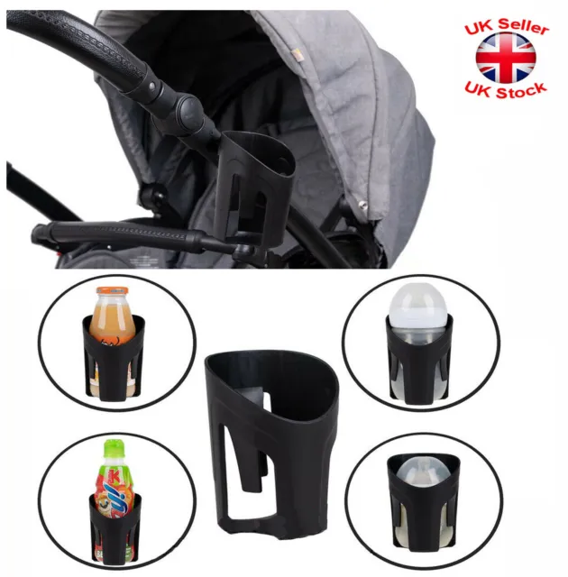 CUP HOLDER Universal MILK BOTTLE DRINK For Baby Stroller Pram Pushchair Buggy