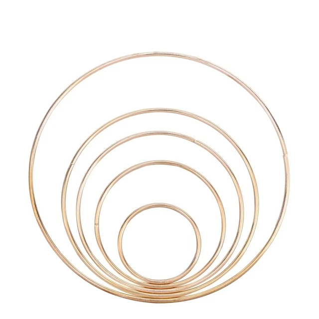 5 Pcs Steel Craft Ringd Goldendoodle Accessories Garland Dreamcatcher