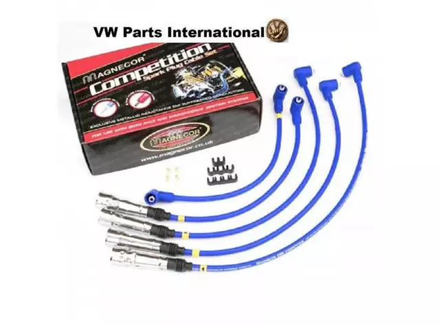 VW Polo G40 Sport Performance Magnecor 8mm Blue Ignition Leads Brand New