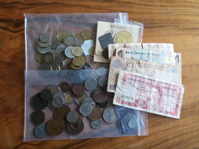 Job Lot Coins - Notes Etc.