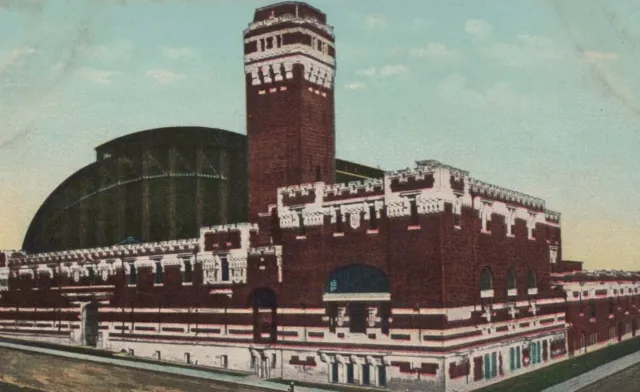 Troop C Armory Brooklyn, New York Undivided Back Vintage Post Card