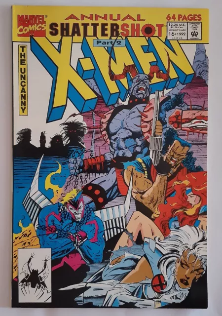 The Uncanny X-Men Annual | #16 1992 | Shattershot 2 | Marvel | Z 1+ VF+