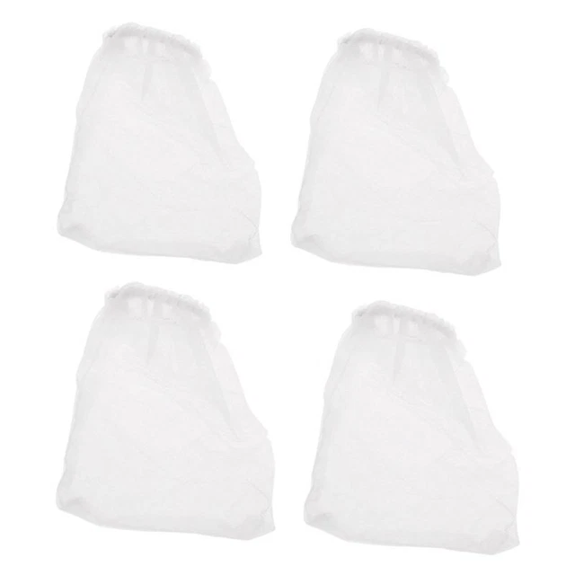 4 Count Aquarium Water Changer Filter Bag for Electric Siphon Gravels Cleaner