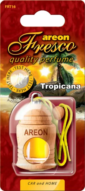 Duftdose Arbre Parfumé Désodorisant Tropique 2x Original Air-Areon Nez
