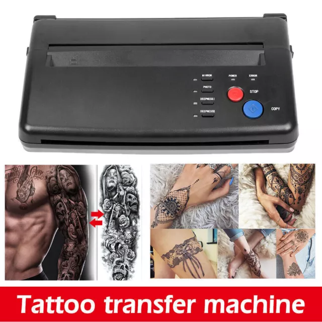TATTOO PRINTER MACHINE Fast USB Drawing Mini Stencil Printer for Tattooing  $287.08 - PicClick AU