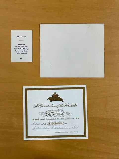 Rare Monarchy Royal Hawaii Invitation - No Reserve!