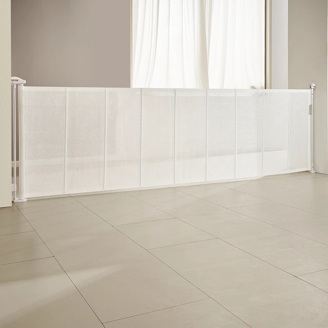 Barriere De Securite Retractable 180cm Gris VOUNOT | Brico Cash