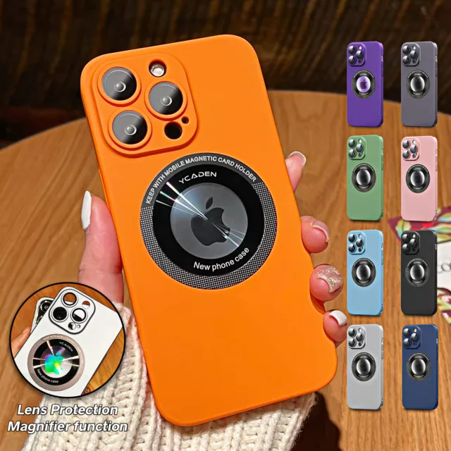 Shockproof MagSafe Case For Apple iPhone 14 13 12 11 Pro Max + Camera Lens Cover