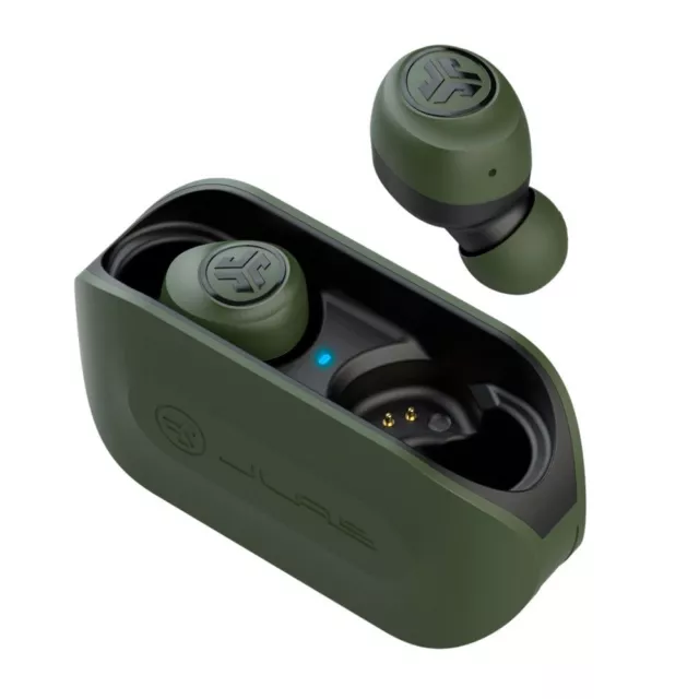 JLAB GoAir Small Wireless Bluetooth Earbuds 20+ Hours Playtime GREEN