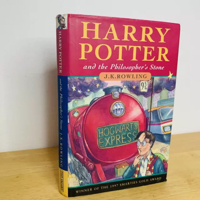 Harry Potter And The Philosophers Stone 1st Edition 4th Print 1997 Ted Smart