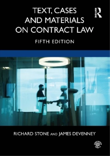 Richard Stone Text, Cases and Materials on Contract Law (Taschenbuch)
